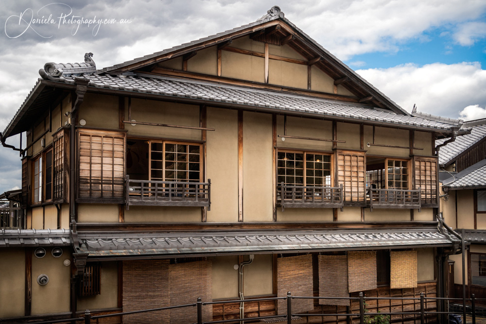 Kyoto, Gion  Old traditional Japanese House 